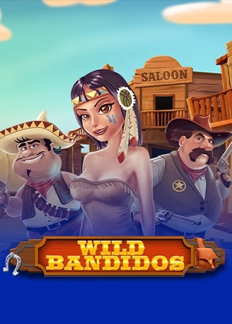 Wild Bandidos woman with bandit and sheriff